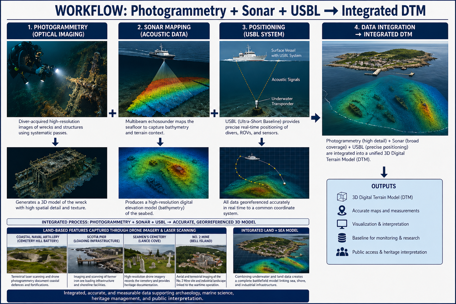 Creation of a High-Resolution Digital Terrain Model (DTM)